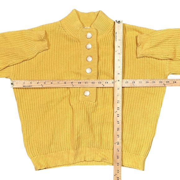 Sezane Yellow Sweater - Picture 8 of 8